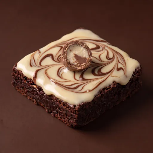 White Choc Marble brownie from The Melted Box, Trivandrum